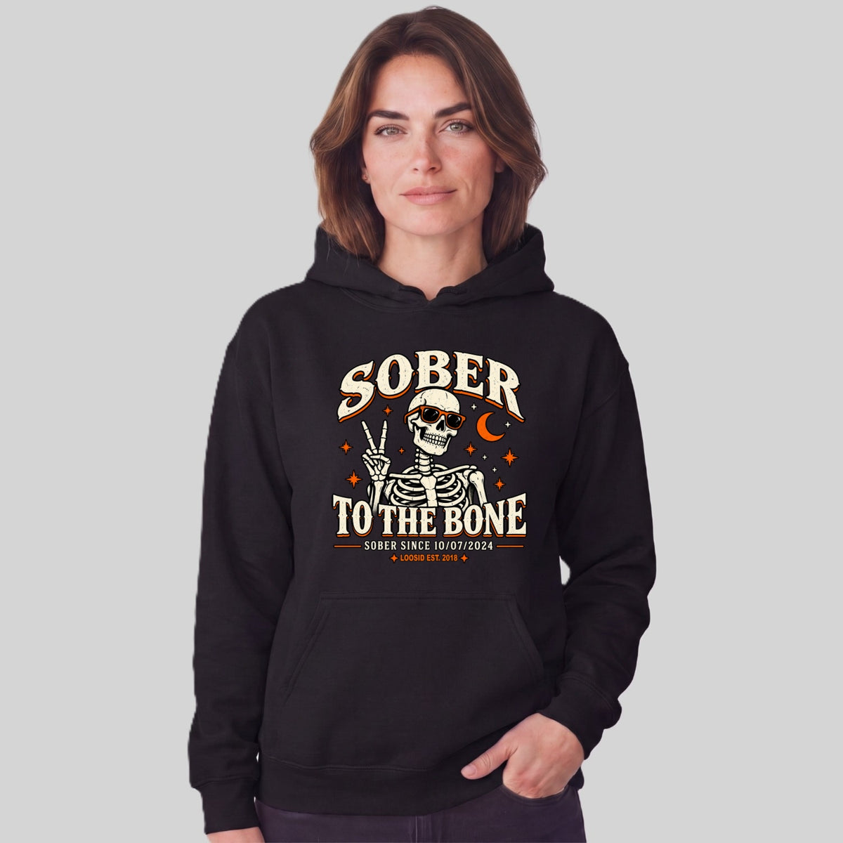 Recovery Hoodie | Women's Sober To The Bone