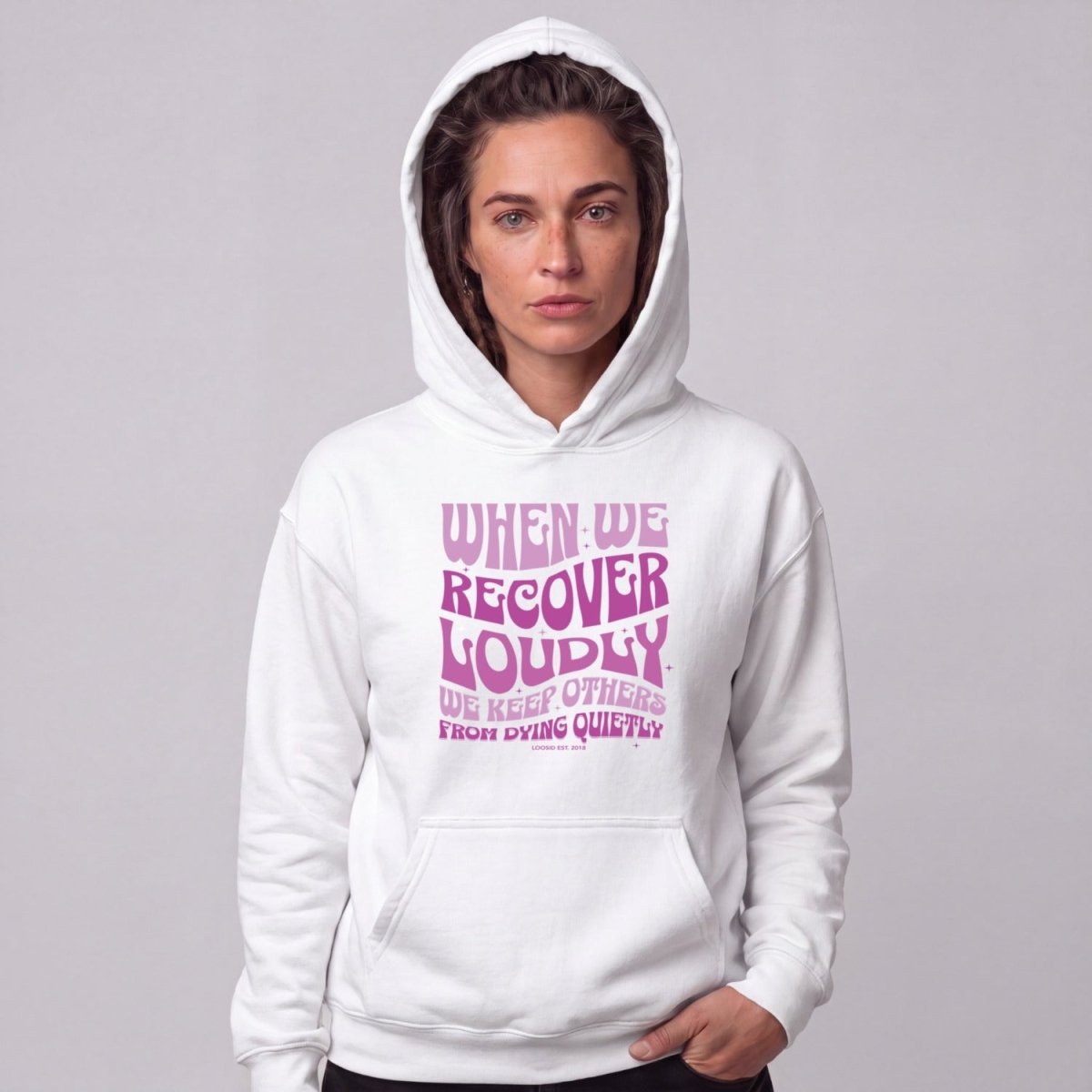 Recovery Hoodie | Women's When We Recover Loudly