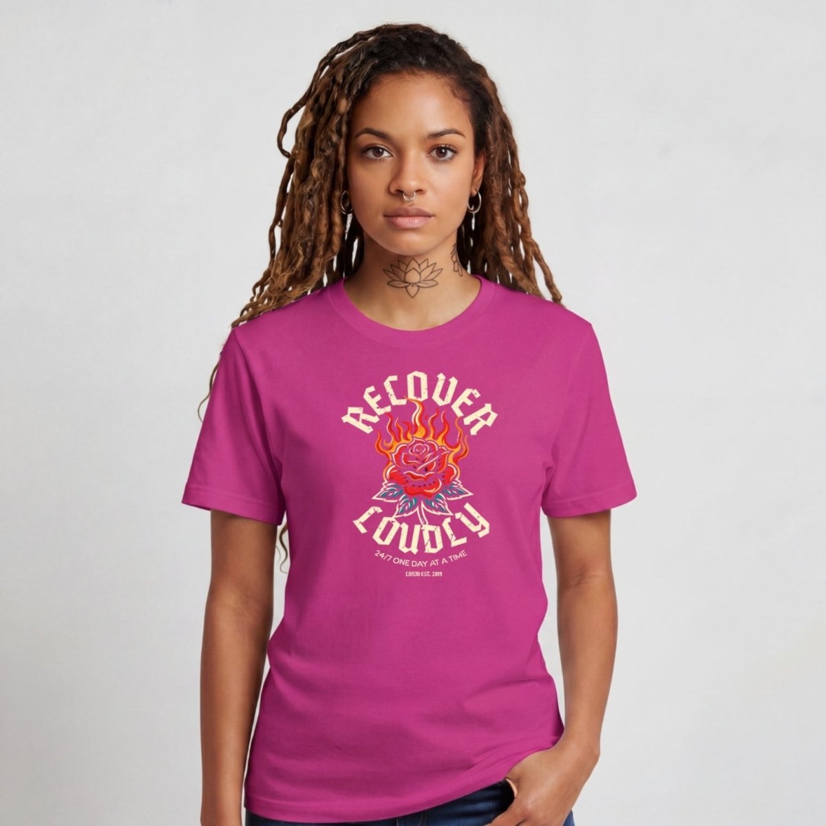 Sober T Shirt | Women's Recover Loudly