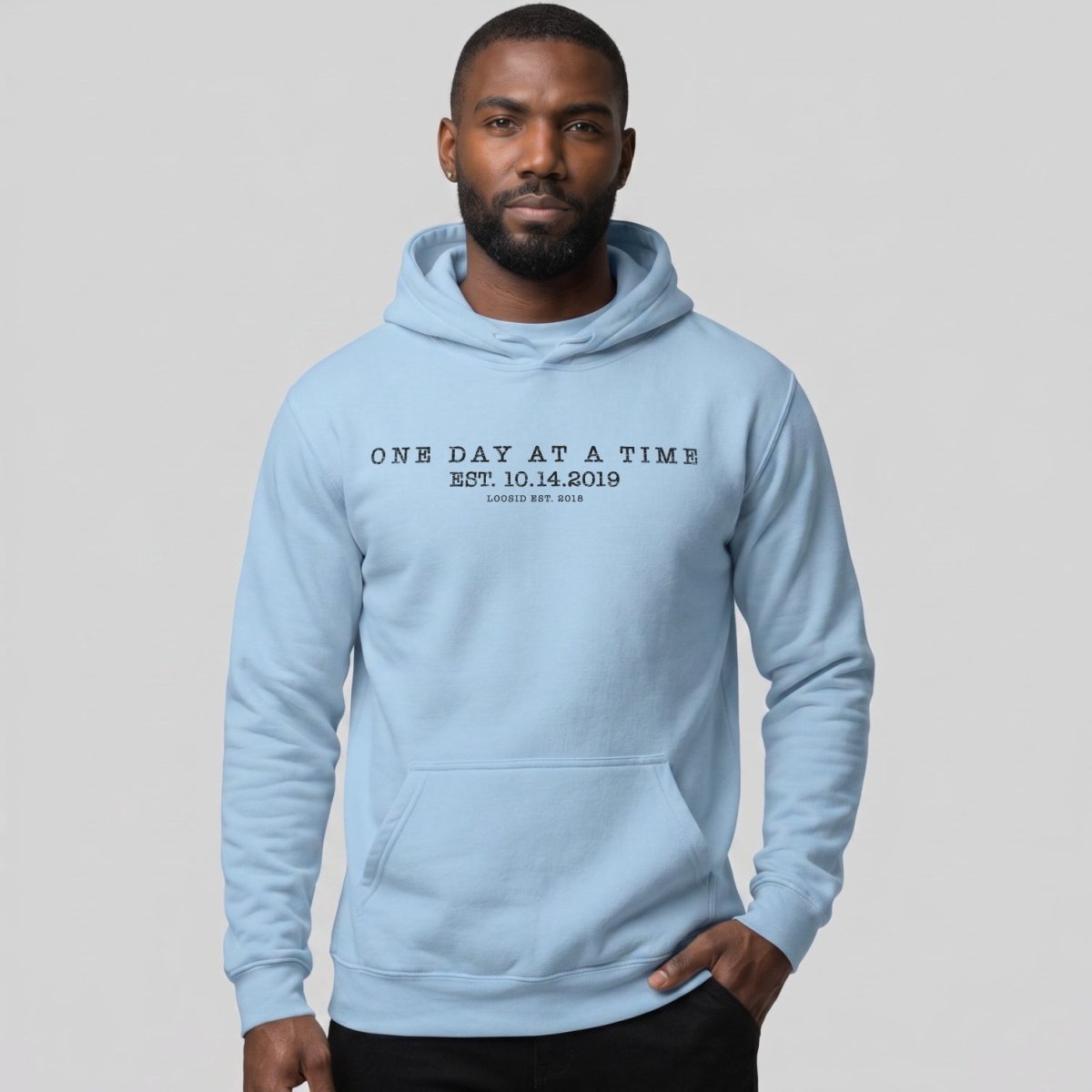 One Day At a Time Men's Hoodie