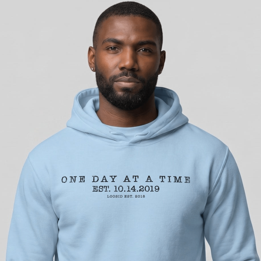 One Day At a Time Men's Hoodie