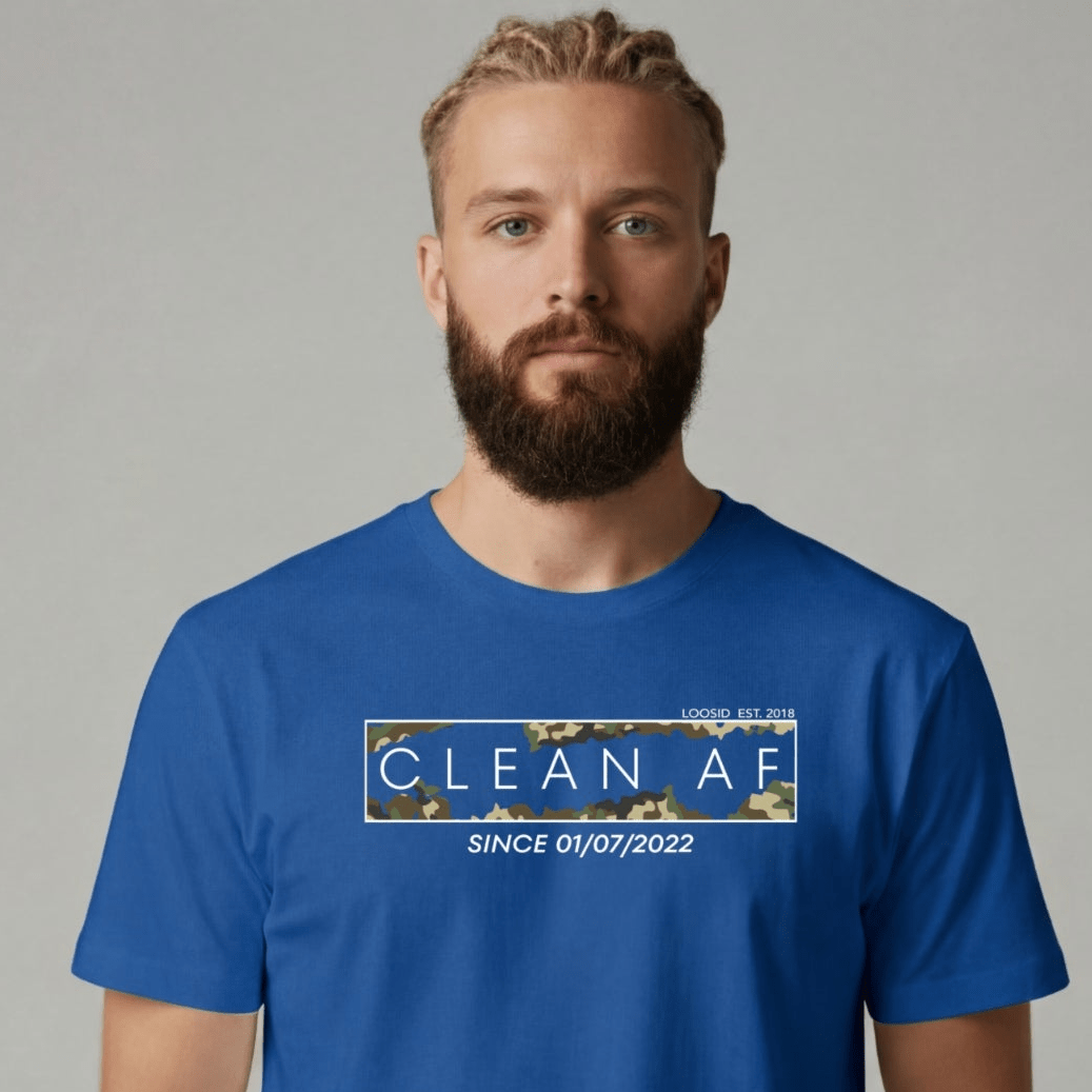 Clean T Shirt | Men's Clean AF Camo