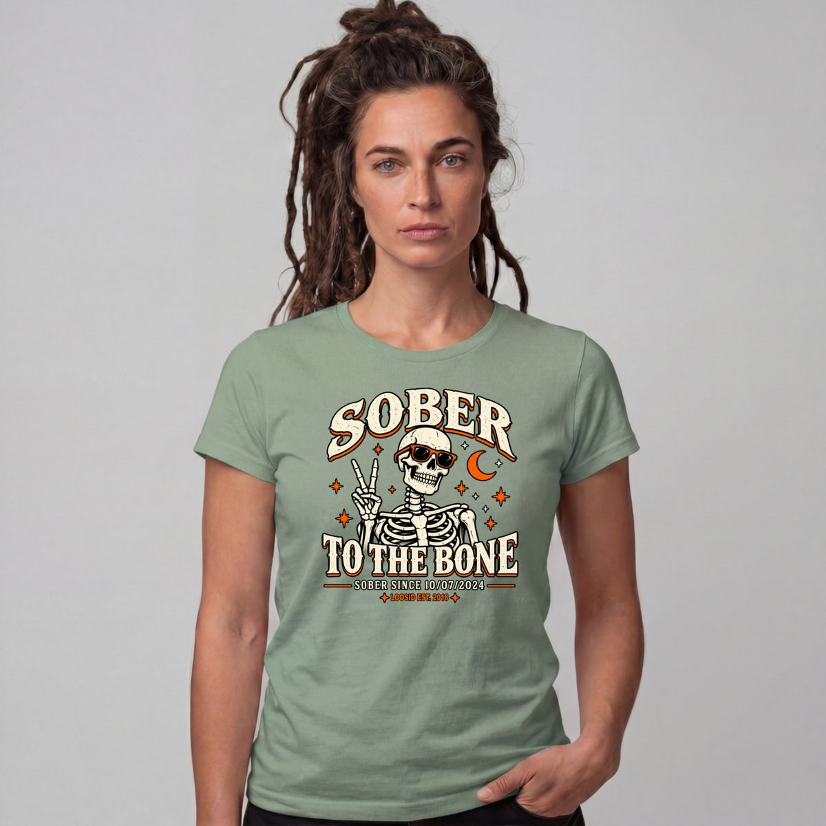 Sober T Shirt | Women's Sober to The Bone