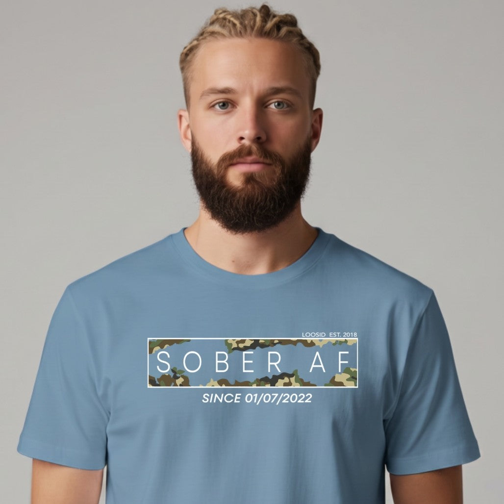 Sober T Shirt | Men's Sober AF Camo