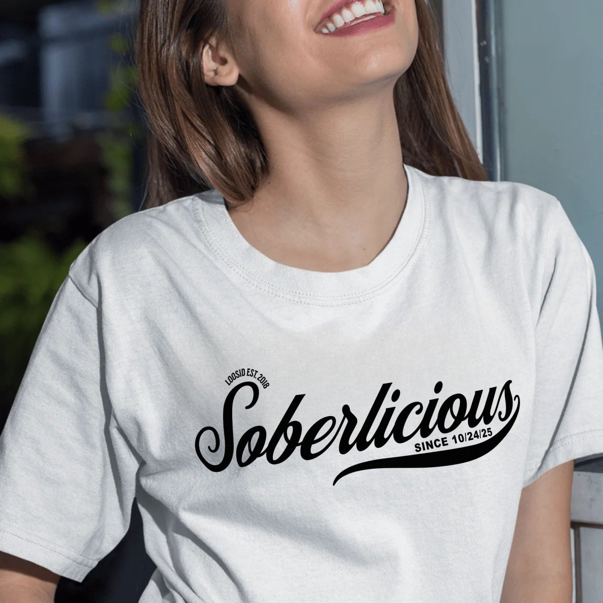 Soberlicious Women's Personalized T-Shirt