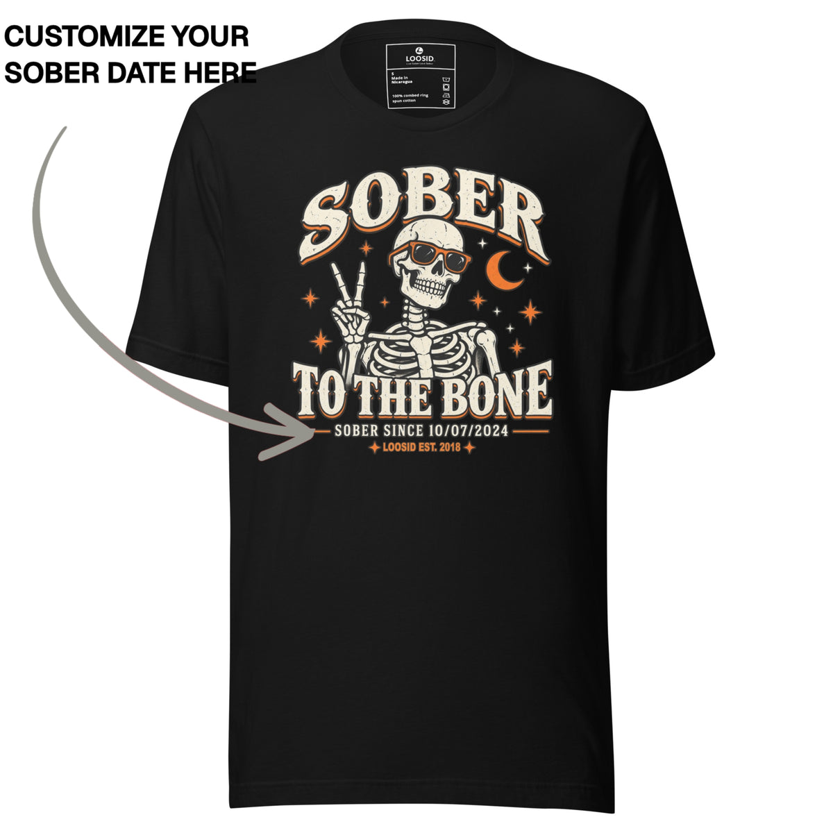 Sober T Shirt | Women's Sober to The Bone