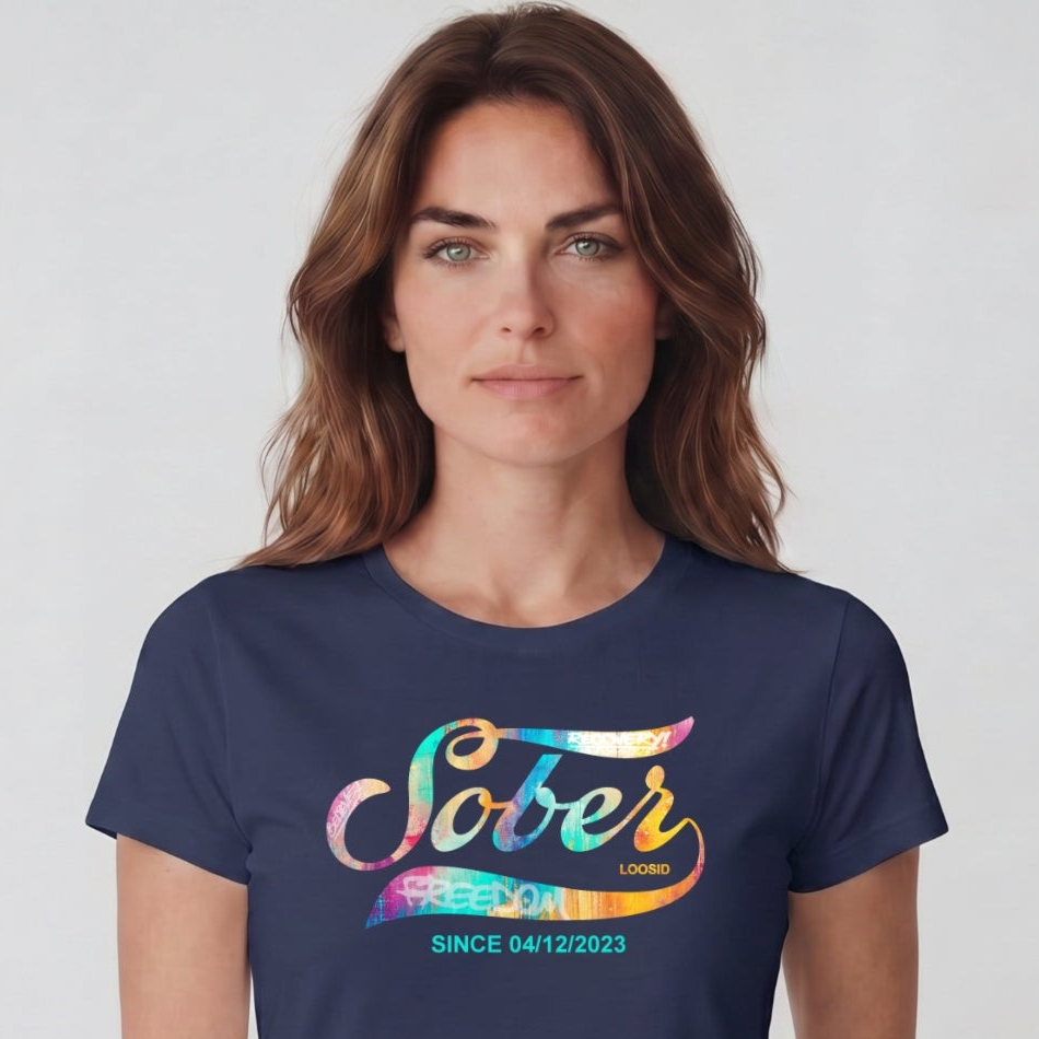 Sober T Shirt | Women's Sober Since Tee