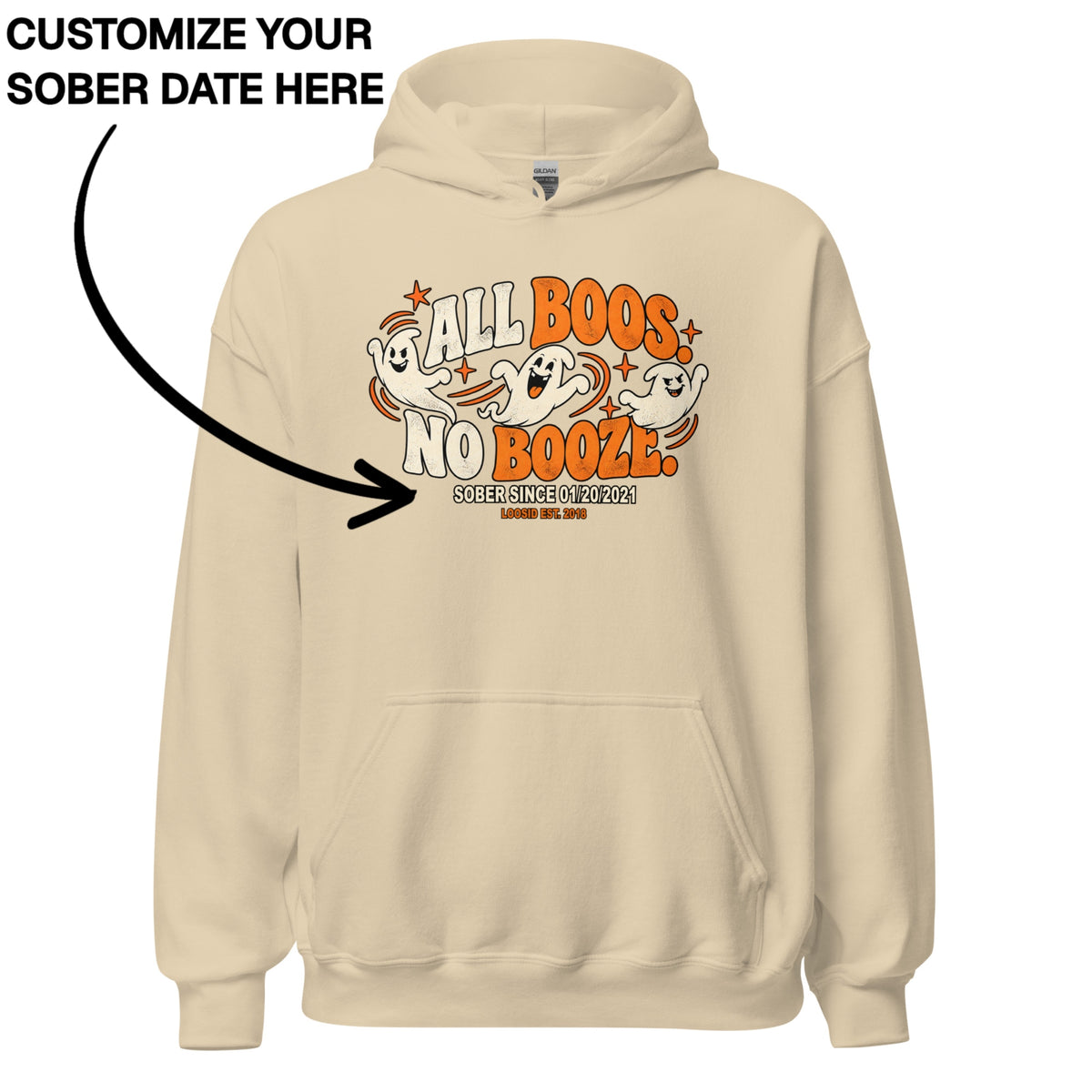 Recovery Hoodie | Women's All Boos No Booze