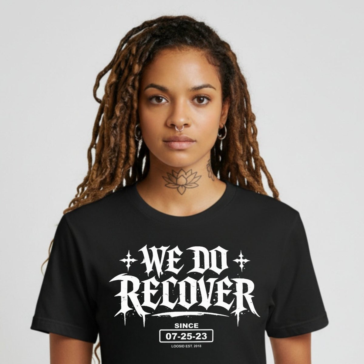 We Do Recover Female Personalized T-shirt