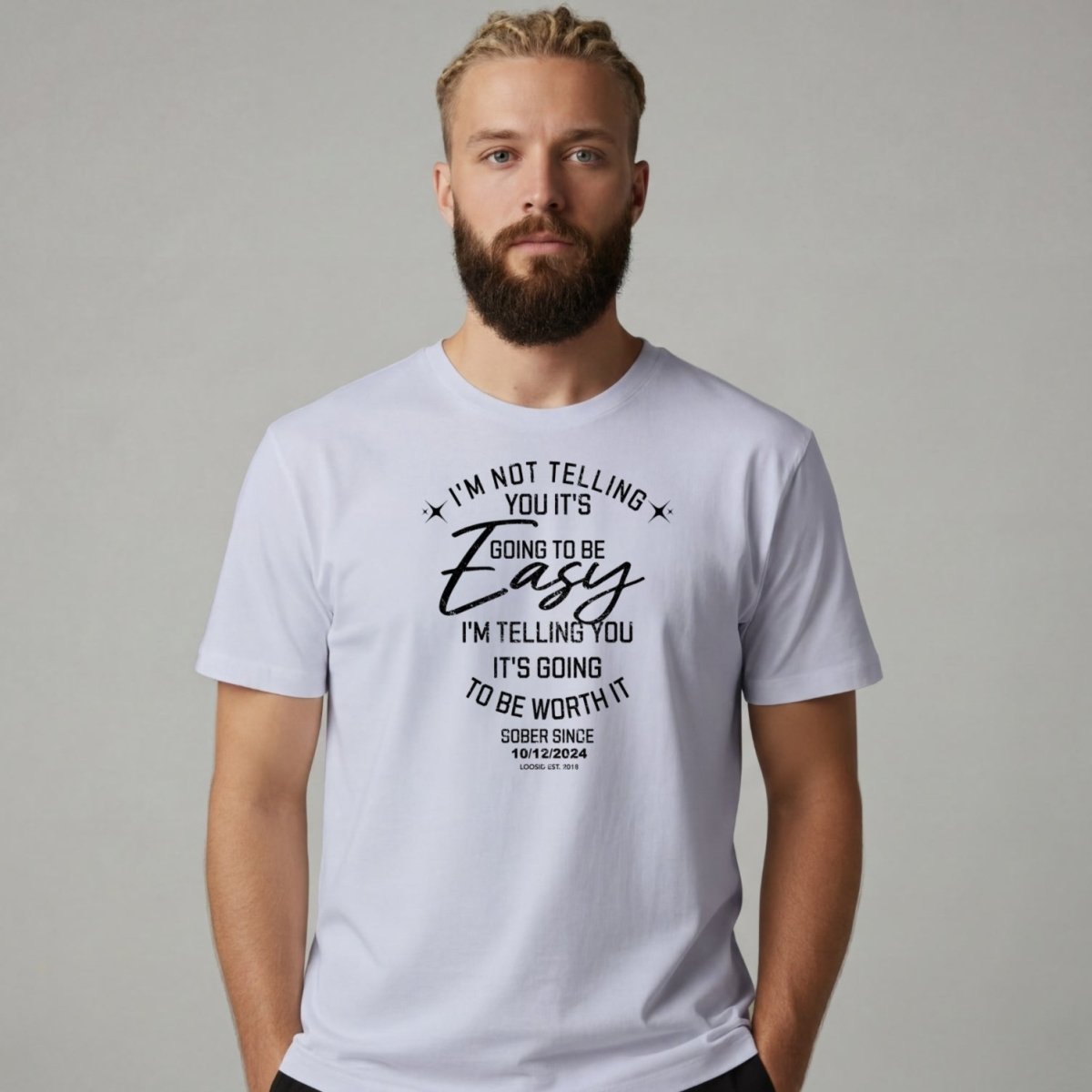 Sober T Shirt | Men's I'm Not Telling