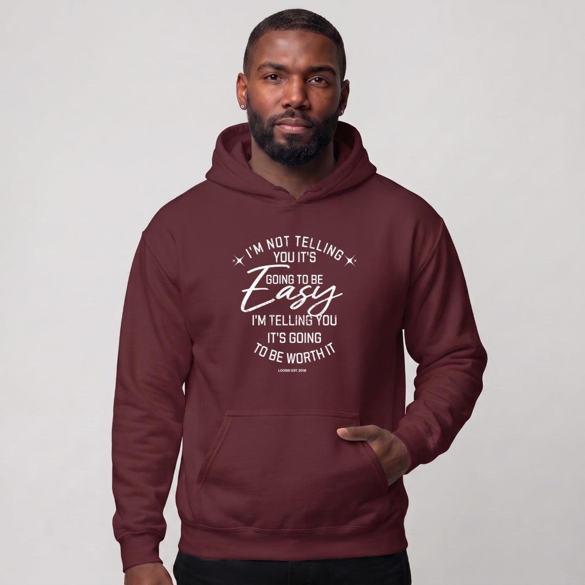 Recovery Hoodie | Men's I'm Not Telling You It's Easy