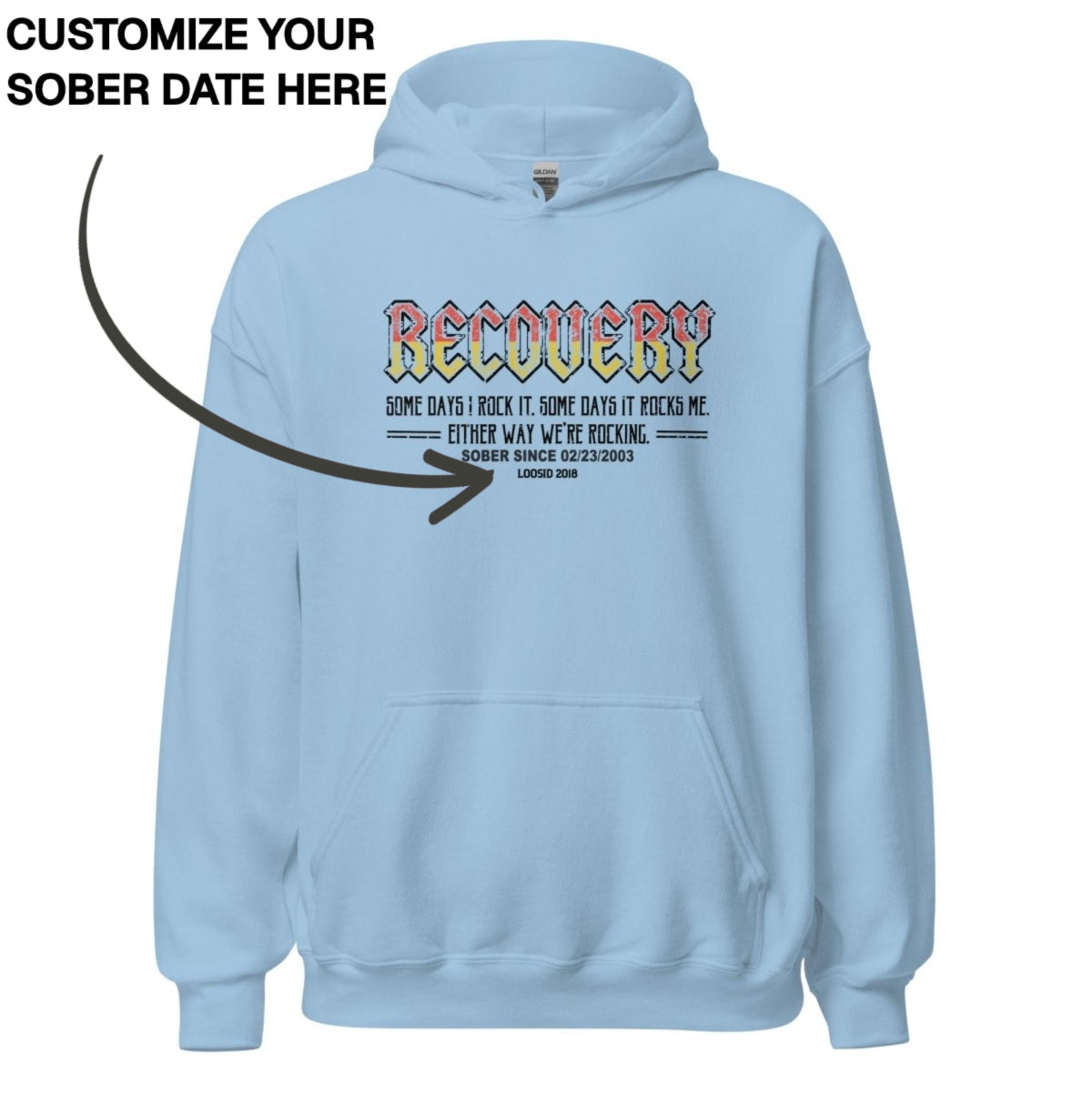 Recovery Hoodie | Men's Recovery Rocks
