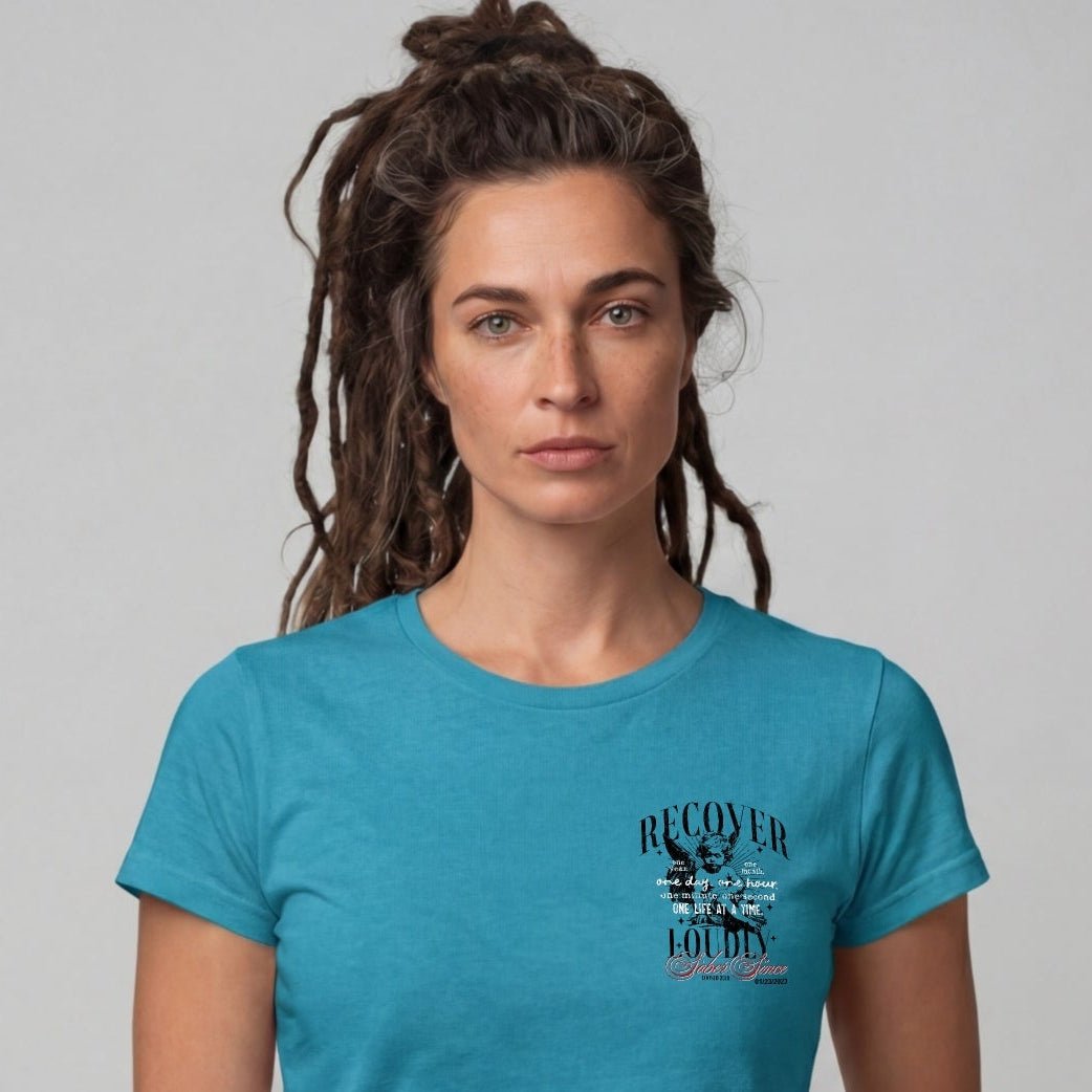 Recovery T Shirt | Women's Recover Loudly Limited-Edition