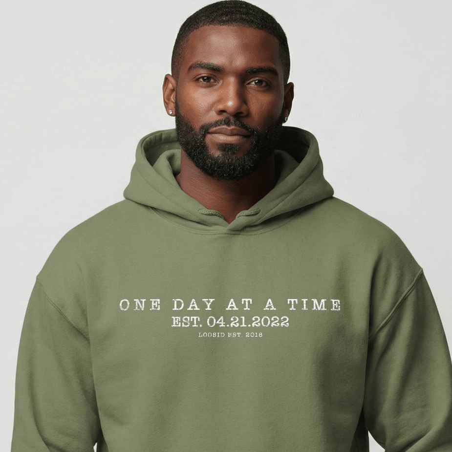 One Day At a Time Men's Hoodie
