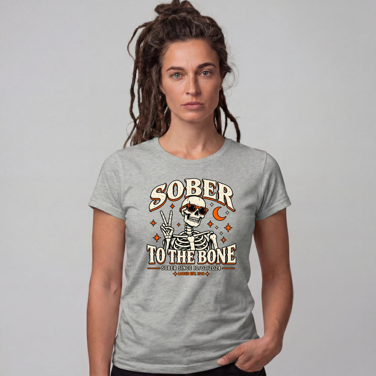 Sober T Shirt | Women's Sober to The Bone