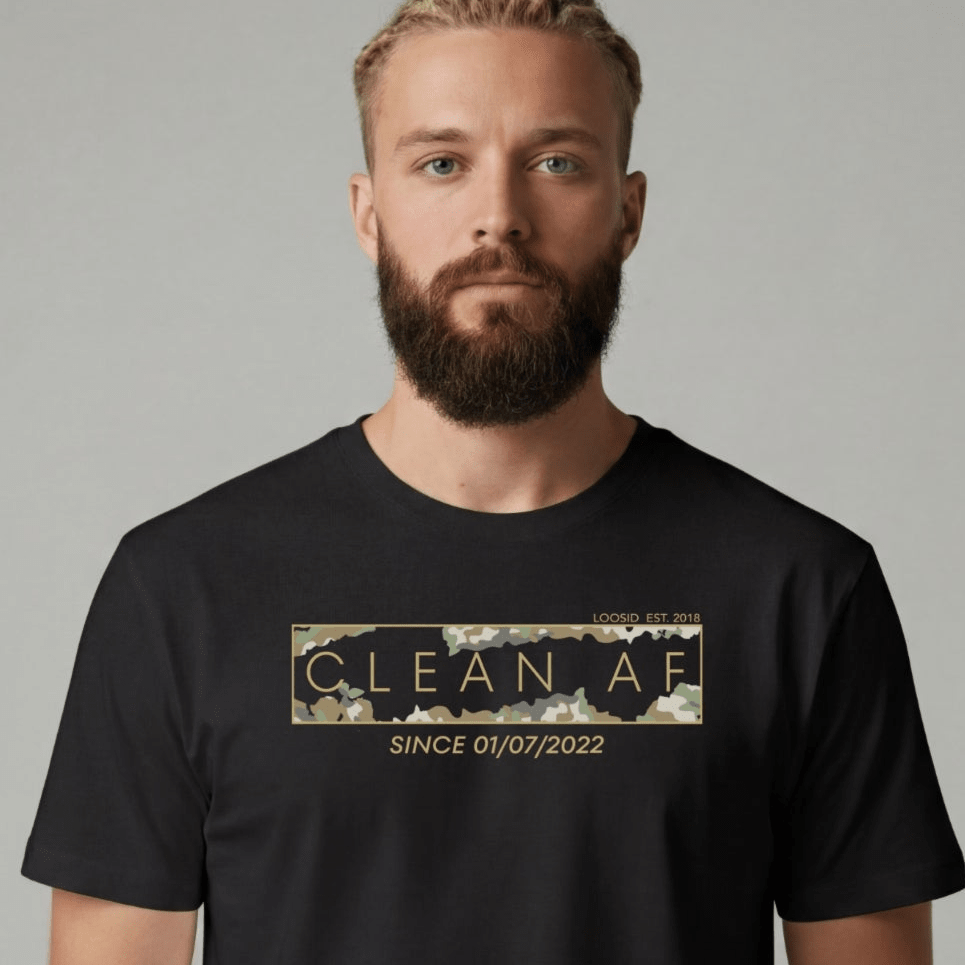 Clean T Shirt | Men's Clean AF Camo