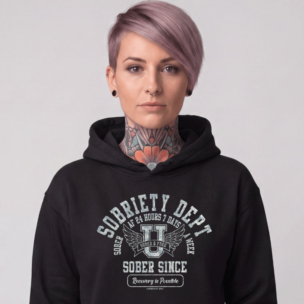 Recovery Hoodie | Women's Sobriety Dept 24/7