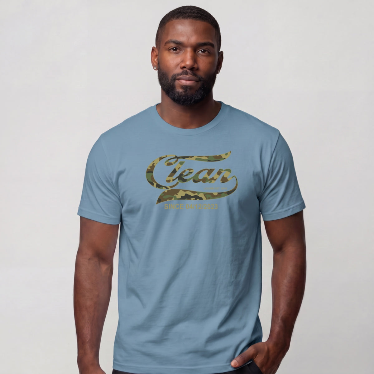 Clean T Shirt | Men's Clean Since Camo