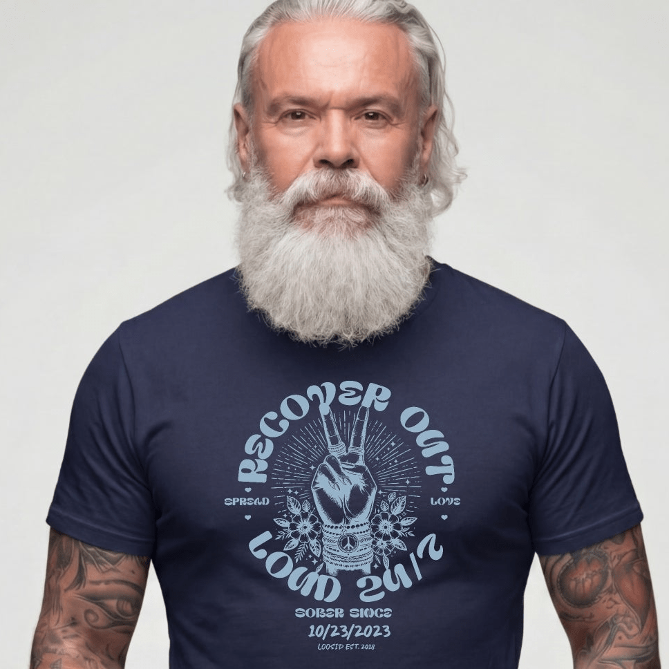 Sober T Shirt | Men's Recover Out Loud
