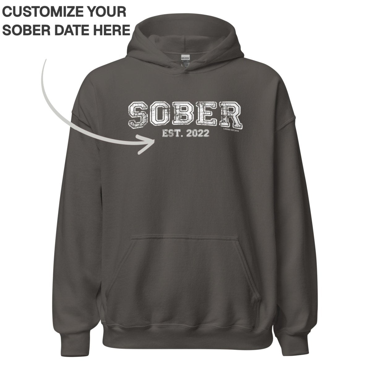 Recovery Hoodie | Men's Sober Est.