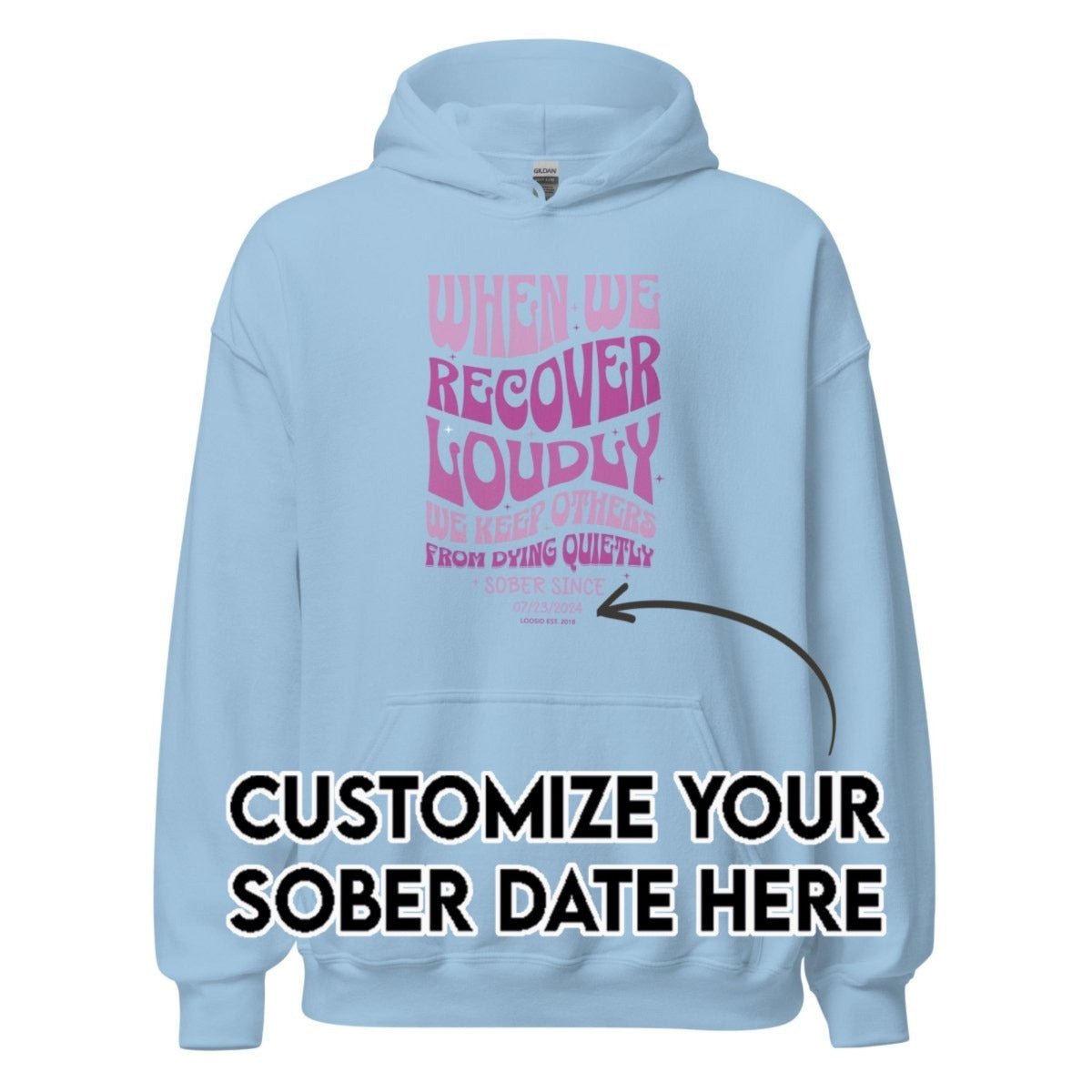 Recovery Hoodie | Women's When We Recover Loudly