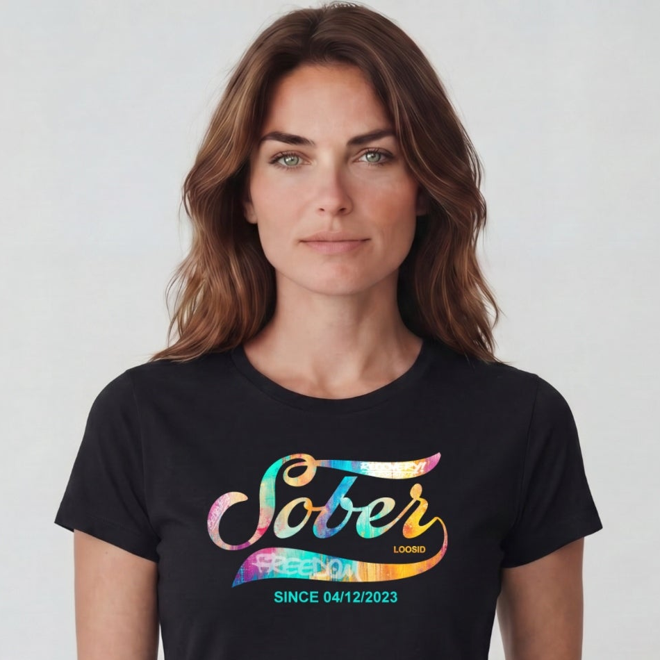 Sober T Shirt | Women's Sober Since Tee