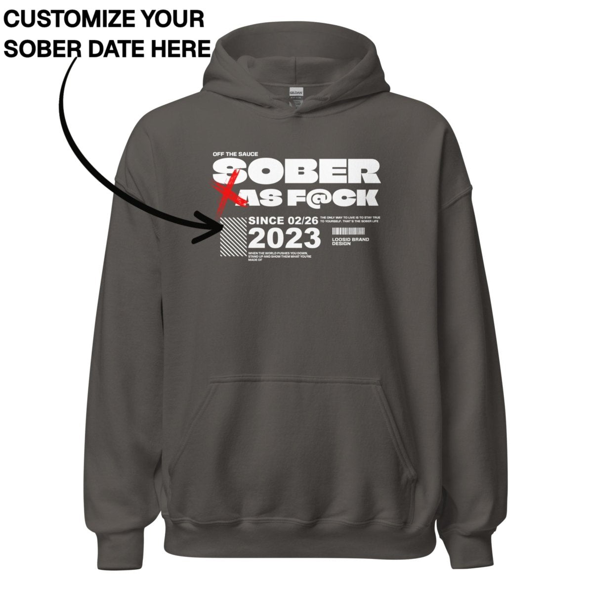 Recovery Hoodie | Men's Sober As F*ck