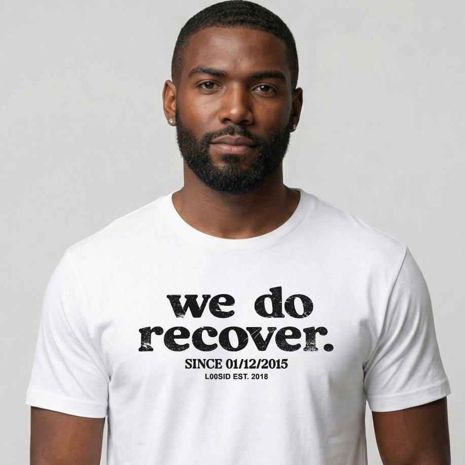 We Do Recover Men's Personalized T-shirt