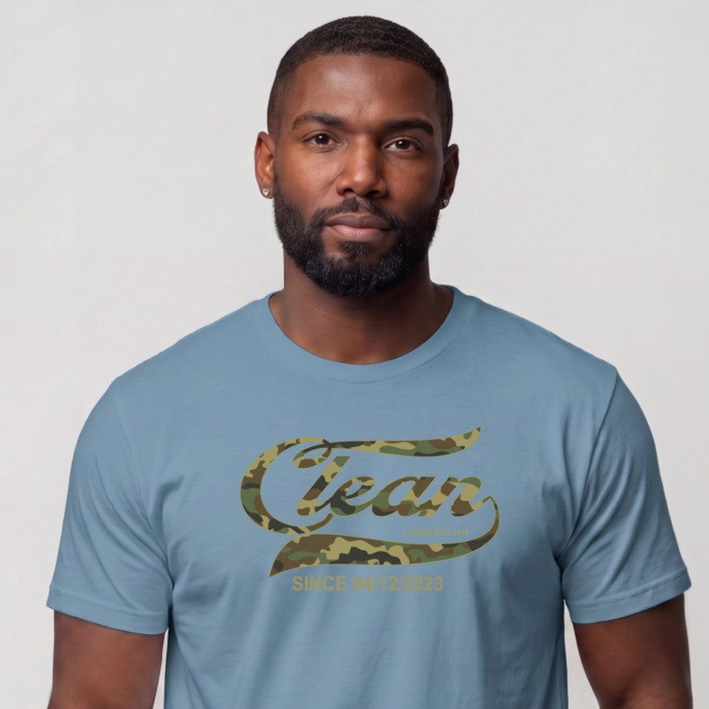 Clean T Shirt | Men's Clean Since Camo