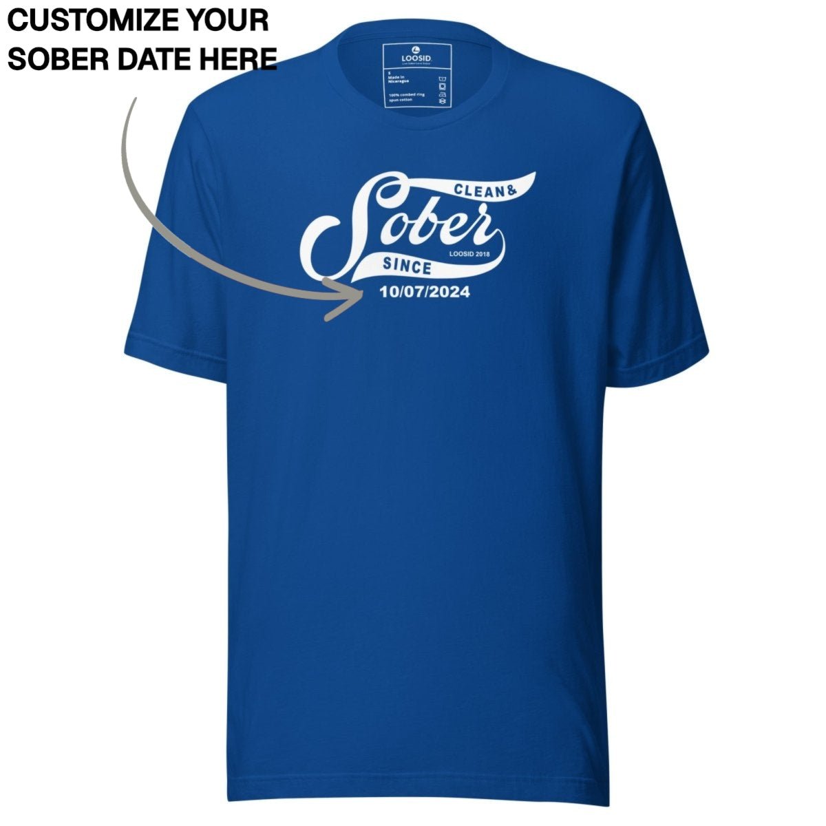 Sober T Shirt | Men's Sober Since