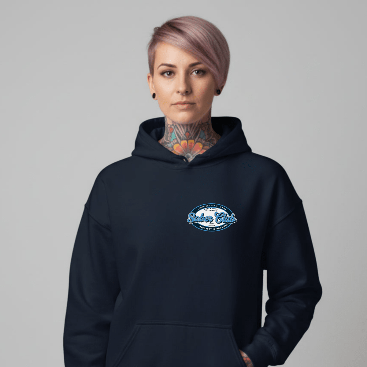 everyday motivational recovery hoodie