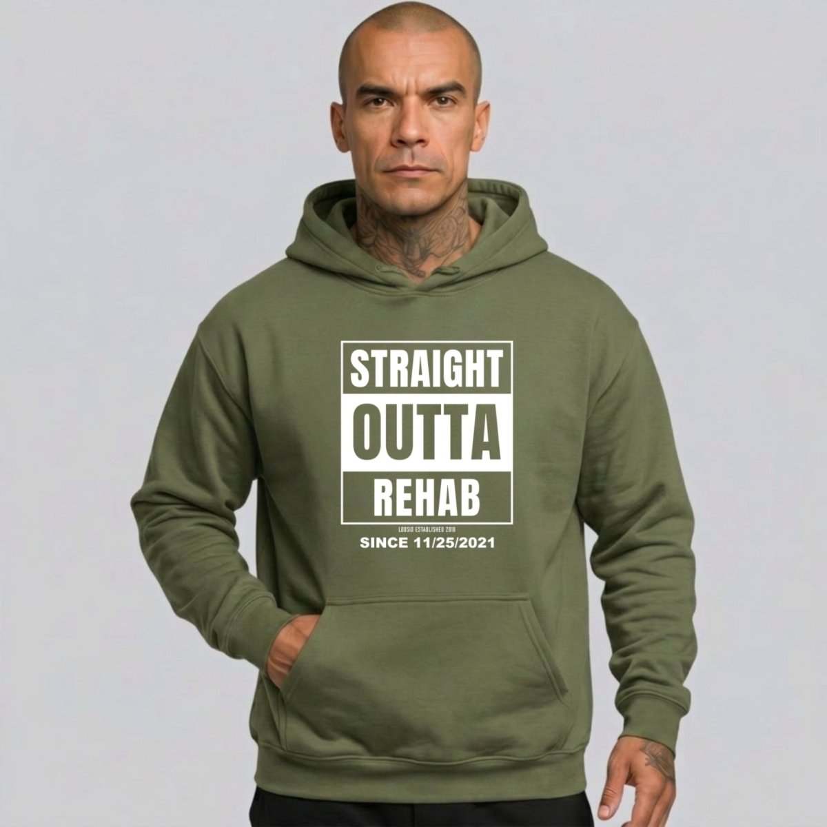 Recovery Hoodie | Men's Straight Outta Rehab