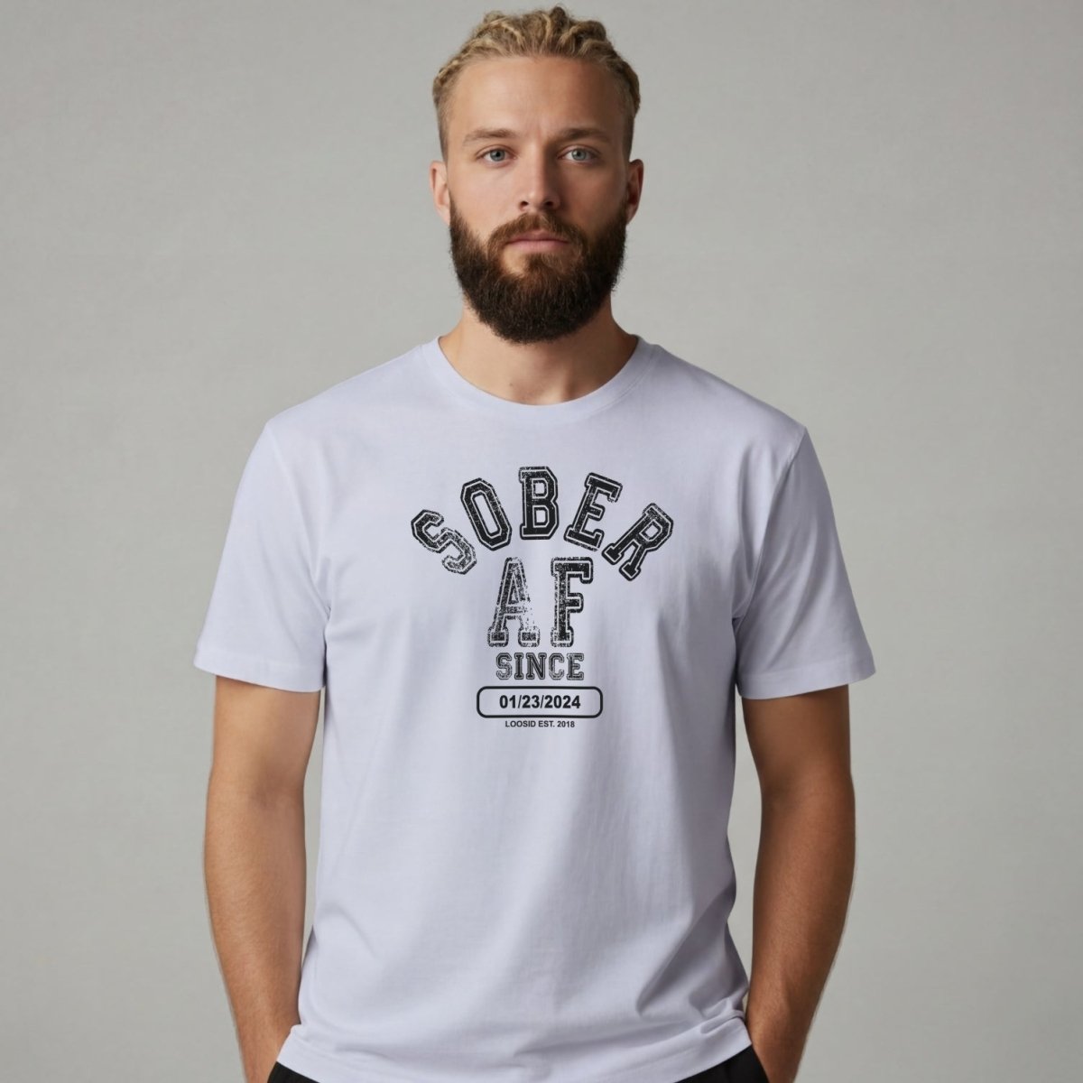 Sober T Shirt | Men's Sober AF Tee