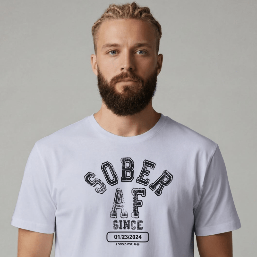 Sober T Shirt | Men's Sober AF Tee