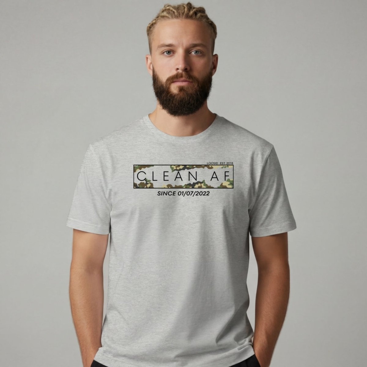 Clean T Shirt | Men's Clean AF Camo