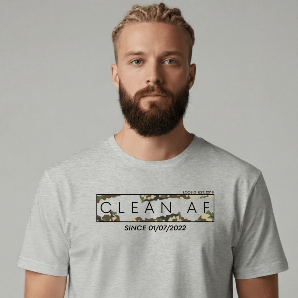 Clean T Shirt | Men's Clean AF Camo