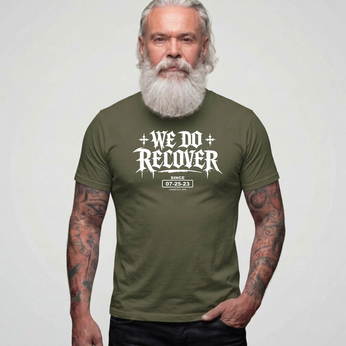 Sober T Shirt | Men's We Do Recover Stand Together