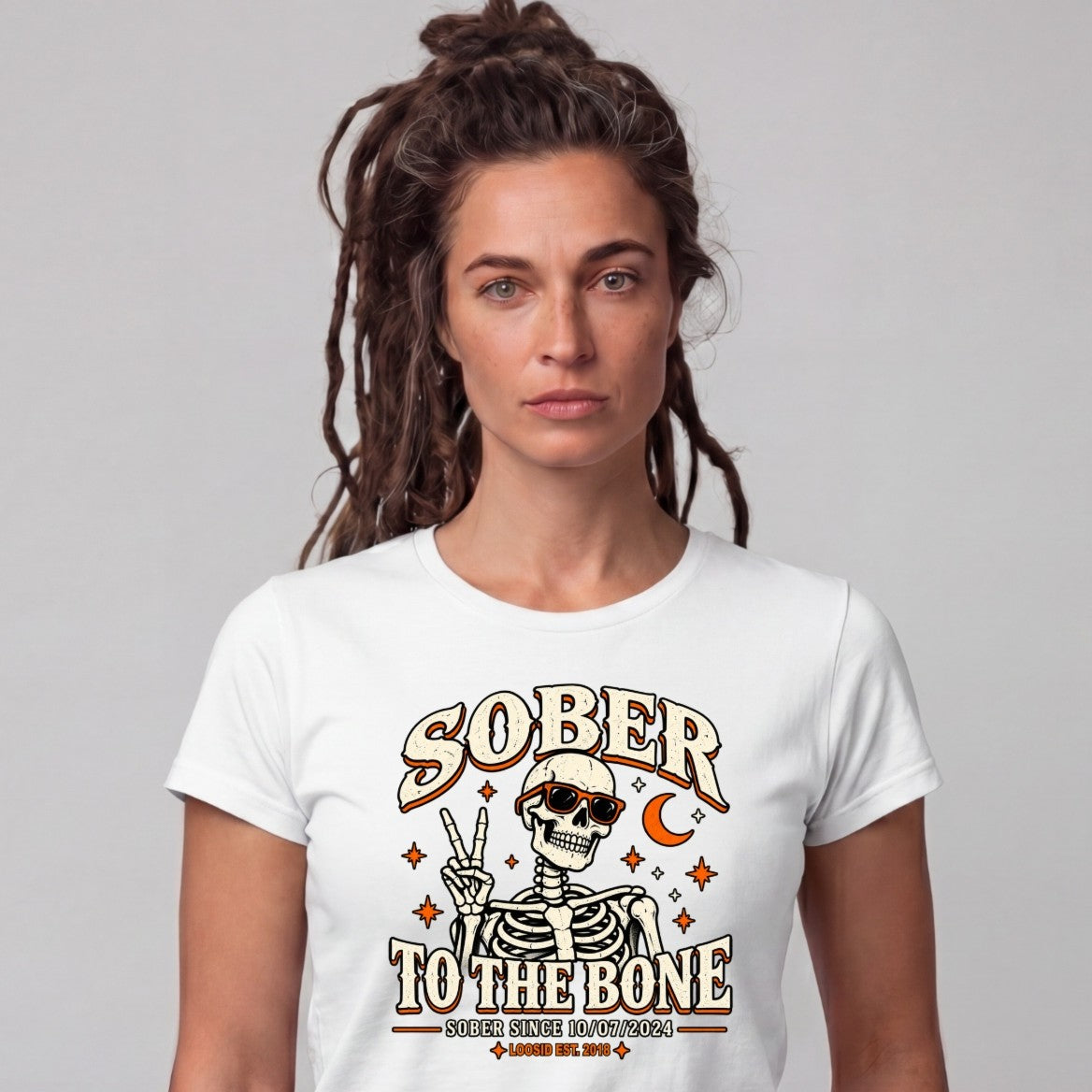 Sober T Shirt | Women's Sober to The Bone