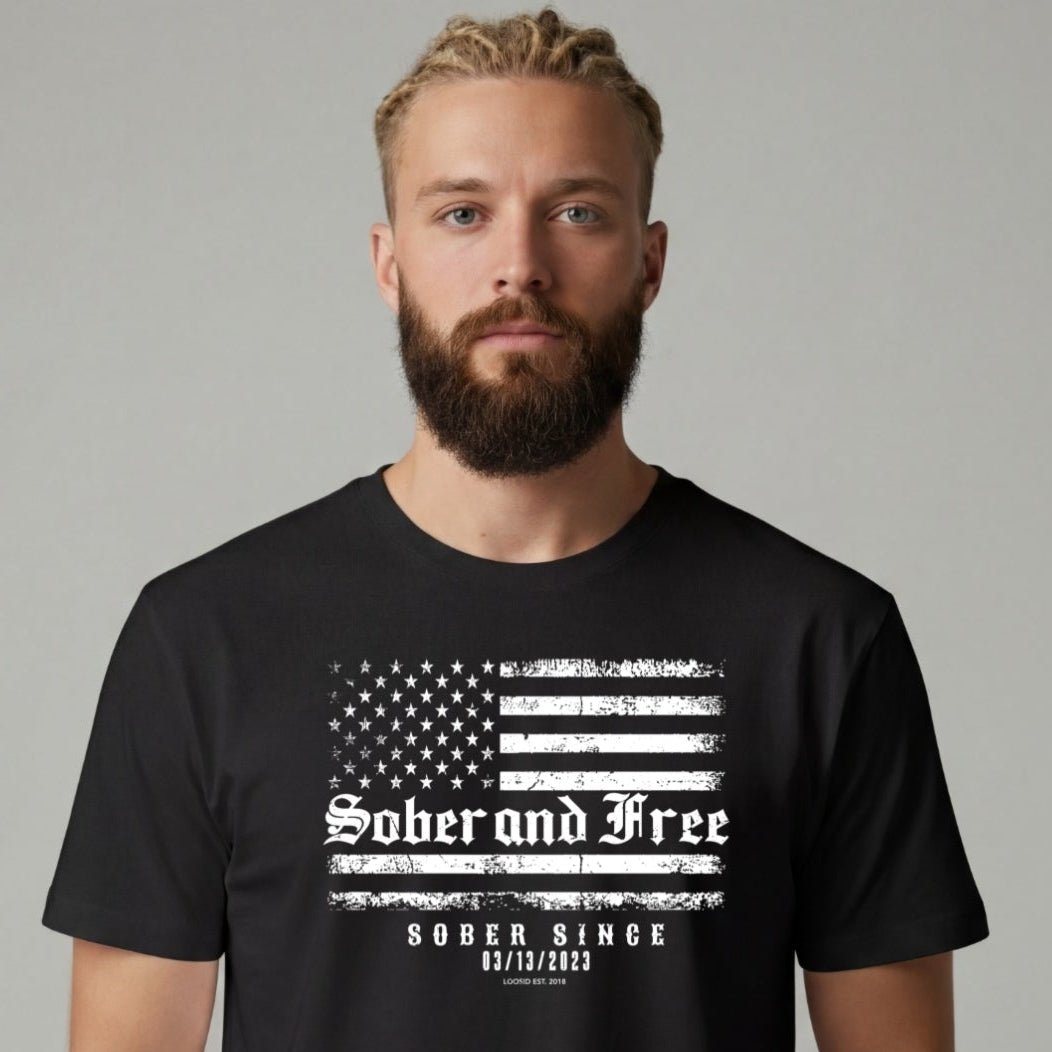 Sober T Shirt | Men's Sober and Free
