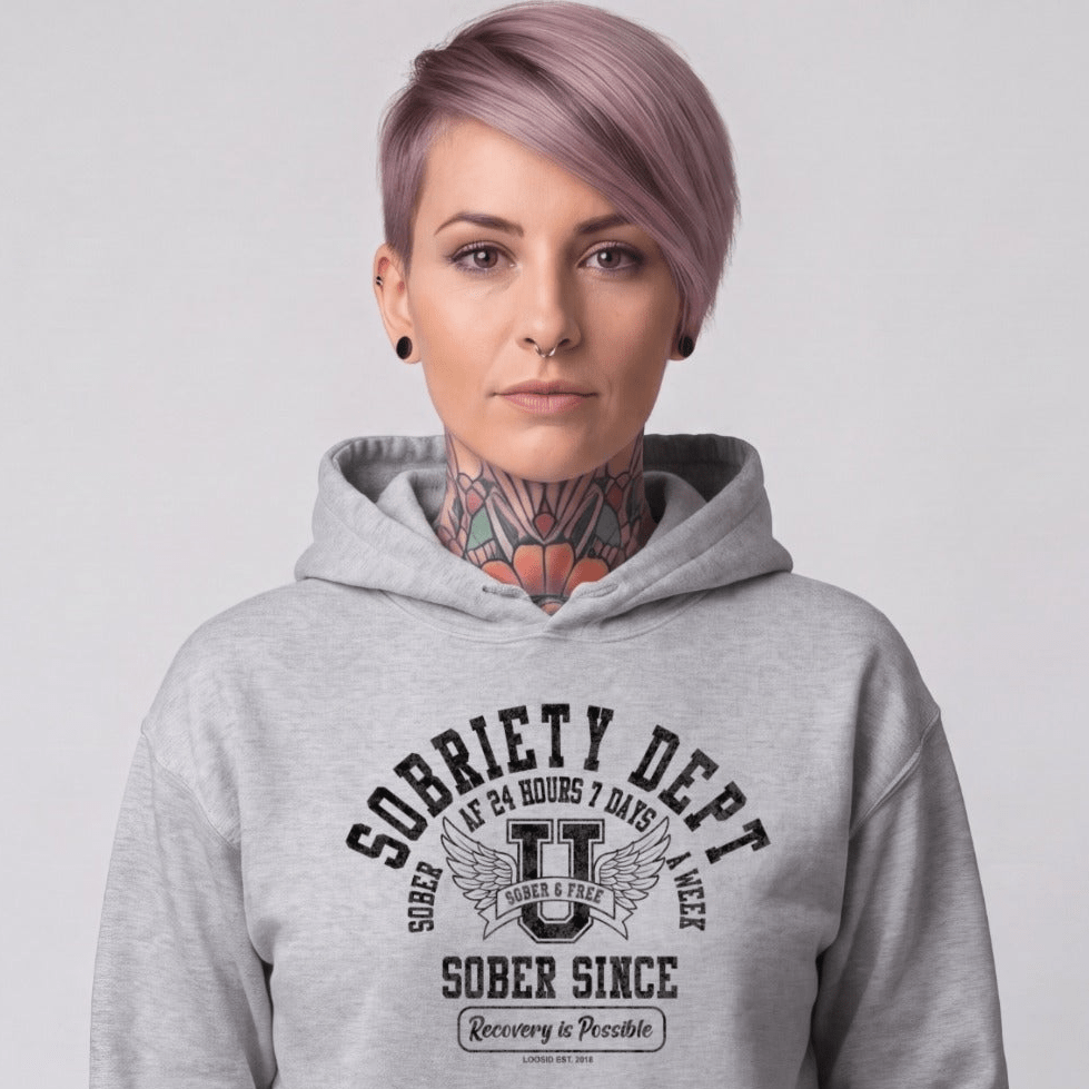 Recovery Hoodie | Women's Sobriety Dept 24/7