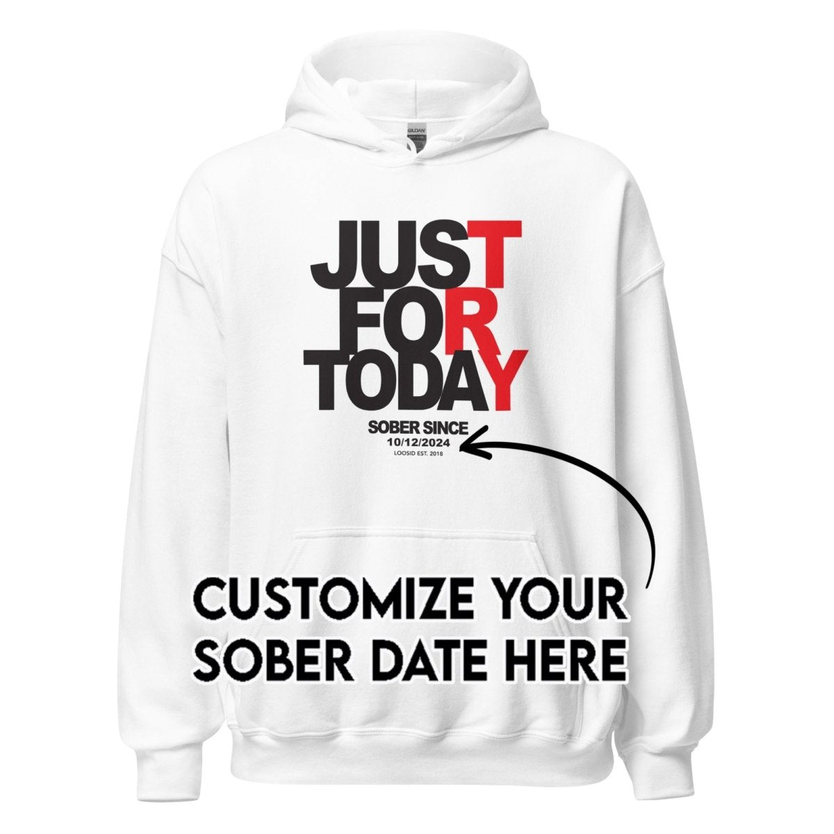 Recovery Hoodie | Men's Just For Today
