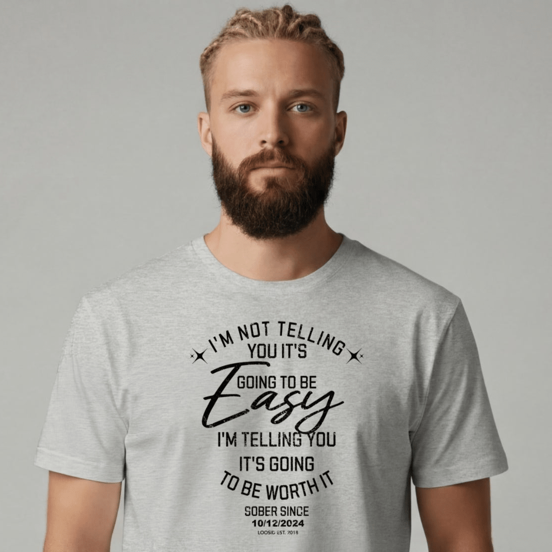 Sober T Shirt | Men's I'm Not Telling