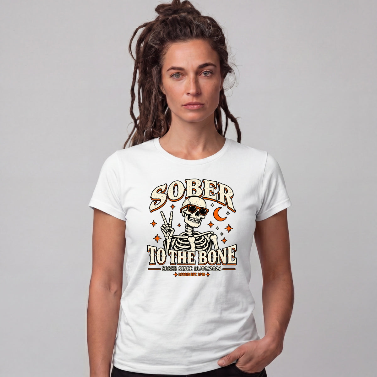 Sober T Shirt | Women's Sober to The Bone