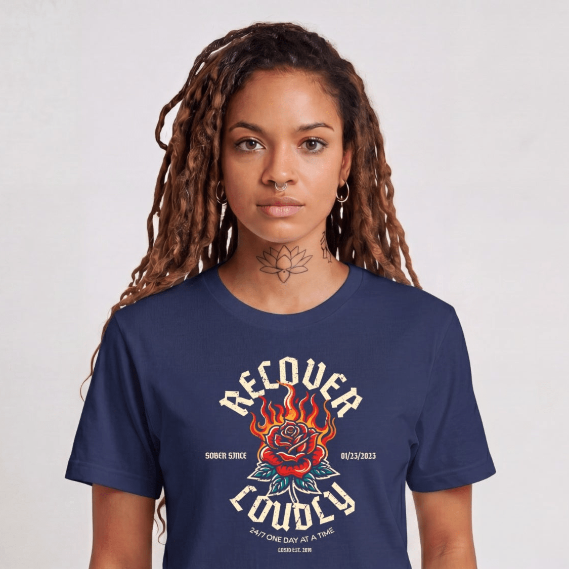 Sober T Shirt | Women's Recover Loudly
