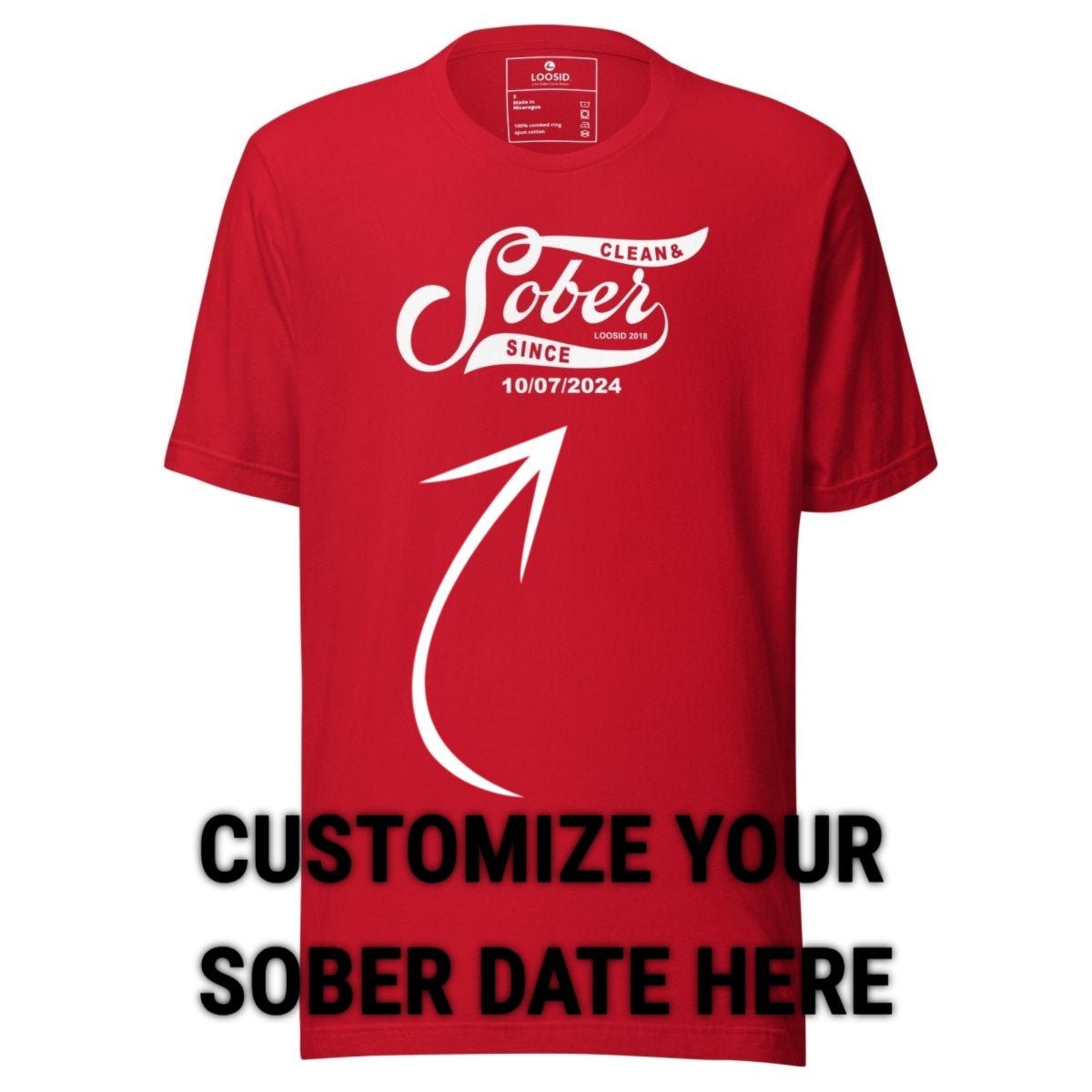 Sober T Shirt | Men's Sober Since