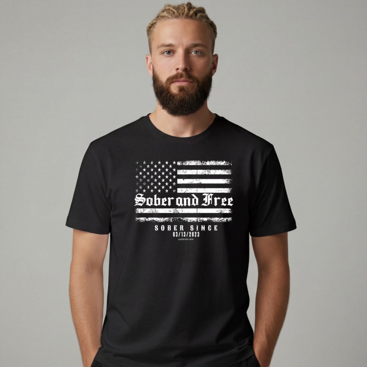 Sober T Shirt | Men's Sober and Free