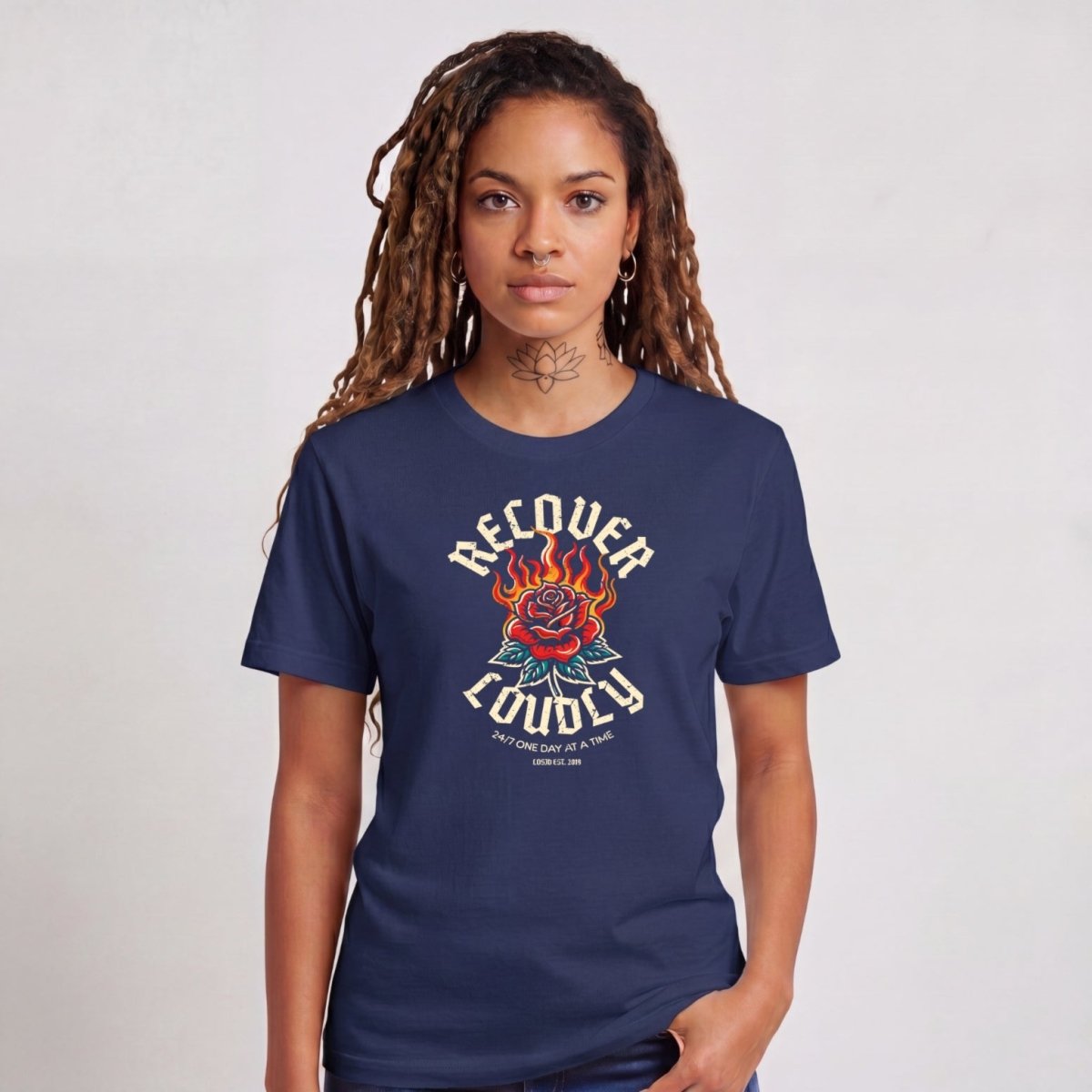 Sober T Shirt | Women's Recover Loudly