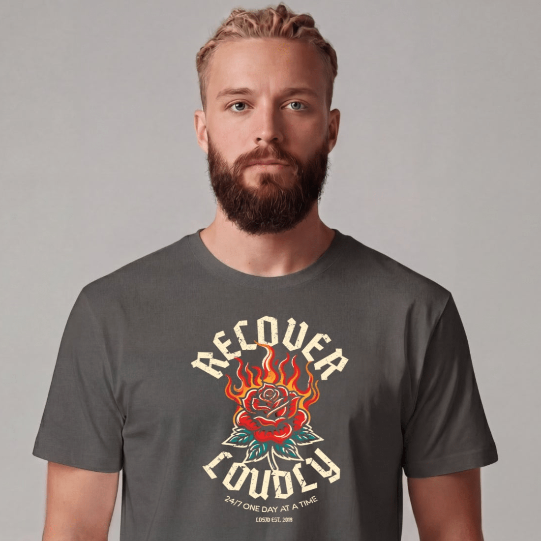 Sober T Shirt | Men's Recover Loudly