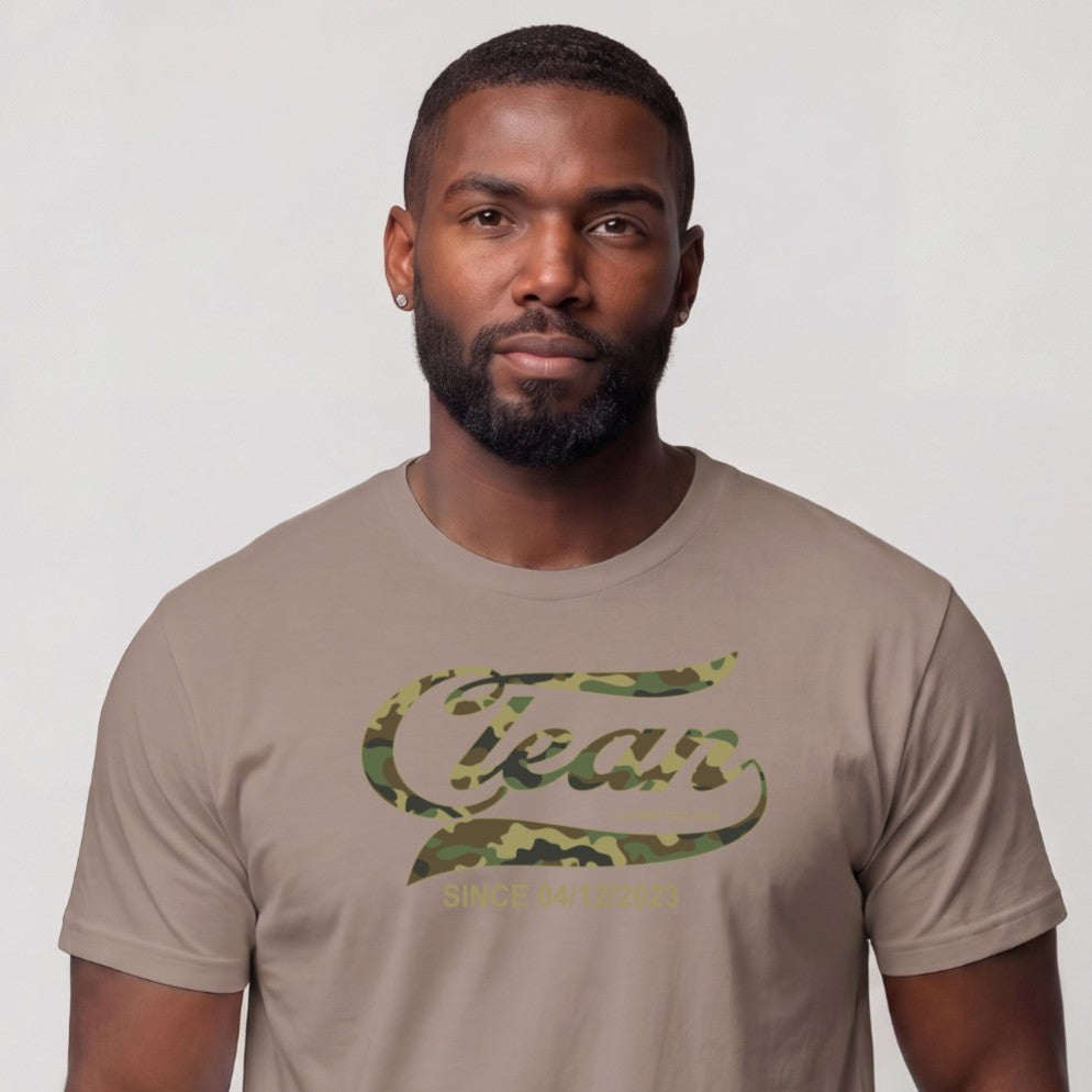 Clean T Shirt | Men's Clean Since Camo