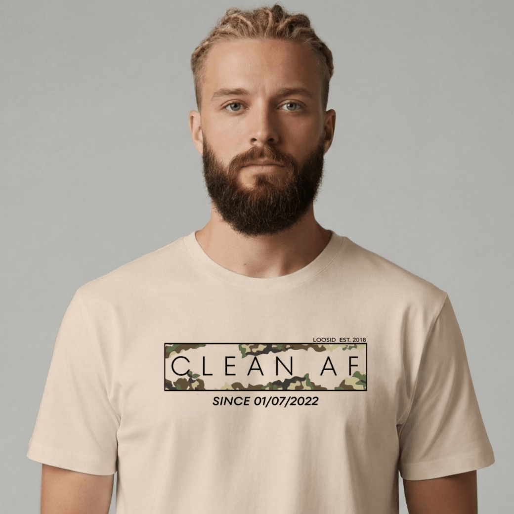 Clean T Shirt | Men's Clean AF Camo